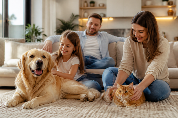 Animaux de compagnie : quand chiens et chats deviennent de vrais membres de la famille