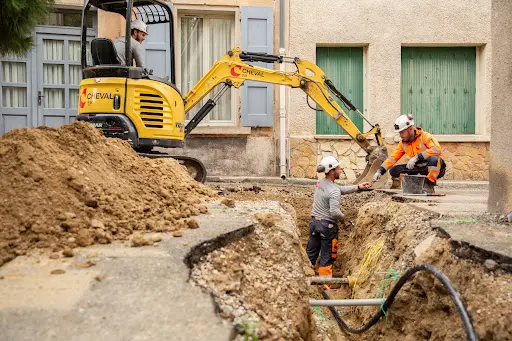 Cheval Travaux Publics