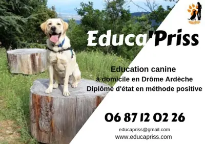 Educa Priss-educateur Canin Ardèche Drôme