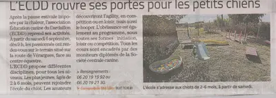 Education Canine du Dardaillon