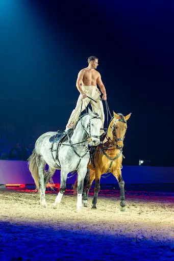Théâtre Equestre Marie Barcelo et Pierre-antoine Chastang Mas du Sire