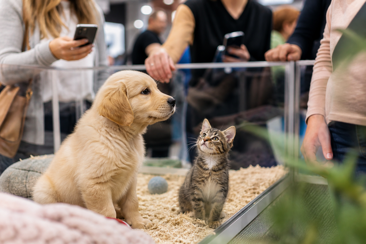 Salons du chiot et du chat : faut-il vraiment les interdire ?