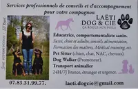 Laëti Dog & Cie Comportementaliste Canin et Educatrice